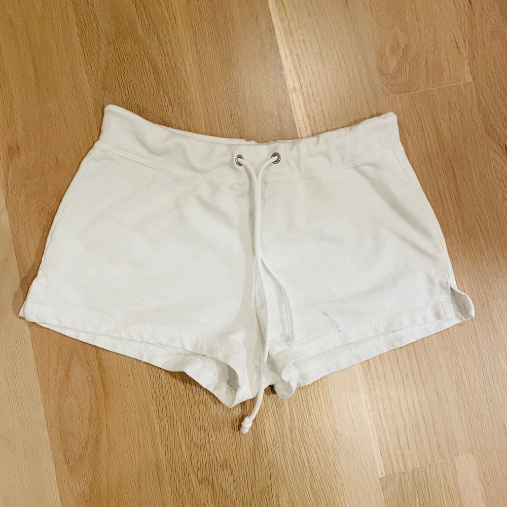 So Nikki White Shorts